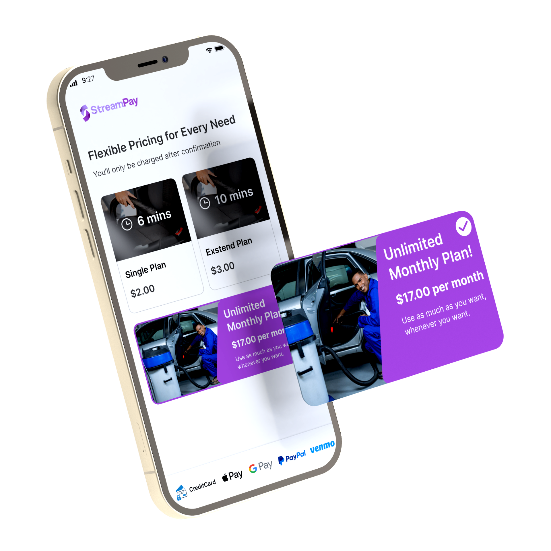 Streamio Pay StreamPay | End-to-End Unattended Payment Solutions